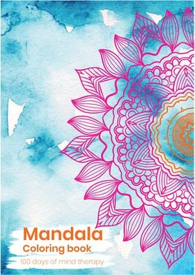 Mandala Sukoon Coloring Book - Floral Bliss Edition