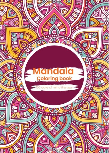 Mehak Mandala Coloring Book - Bohemian Bliss Edition