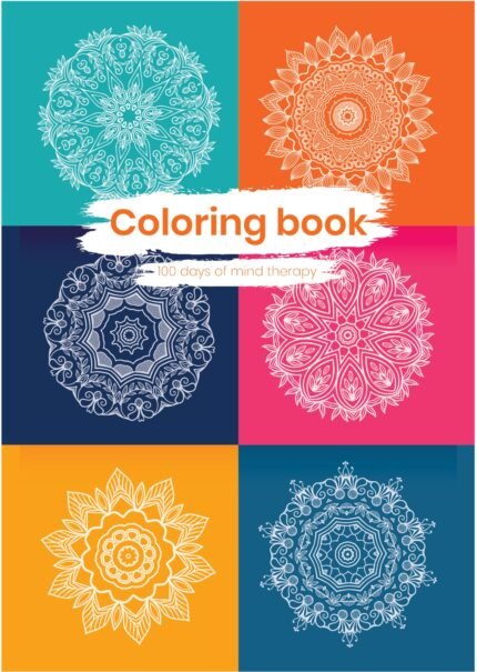 Sukoon Mandala Coloring Book - Rangeen Edition