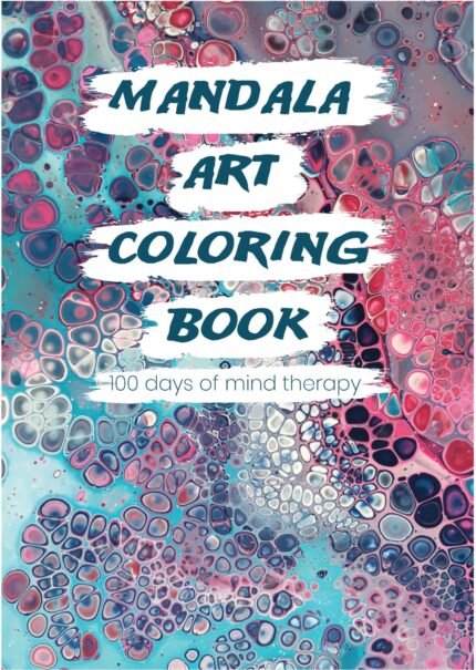 Rangoli Mandala Art Coloring Book - Fluid Dreams Edition